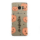Personalised Orange Pumpkin Samsung Galaxy S7 Edge Case