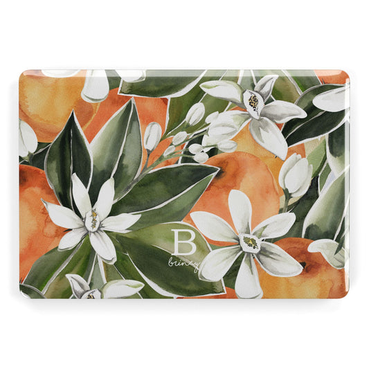 Personalised Orange Tree Apple MacBook Case