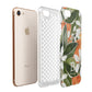 Personalised Orange Tree Apple iPhone 7 8 3D Tough Case Expanded View