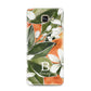 Personalised Orange Tree Samsung Galaxy A3 2016 Case on gold phone