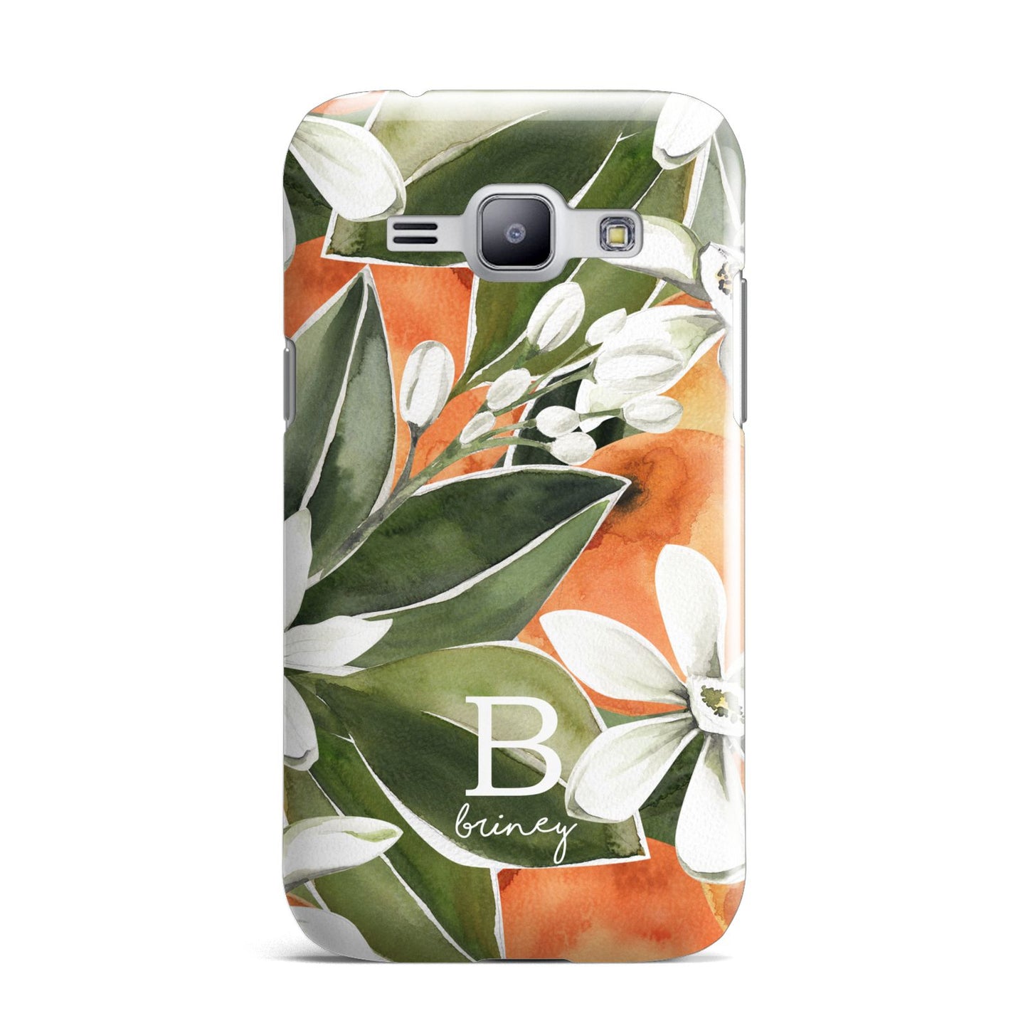 Personalised Orange Tree Samsung Galaxy J1 2015 Case