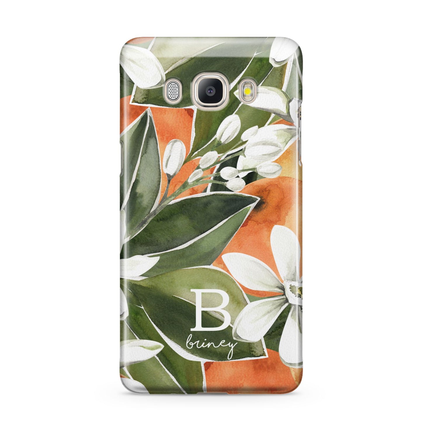 Personalised Orange Tree Samsung Galaxy J5 2016 Case