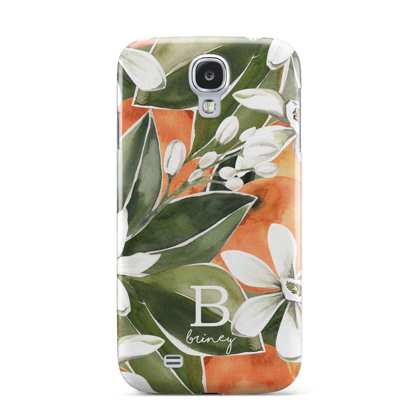Personalised Orange Tree Samsung Galaxy S4 Case