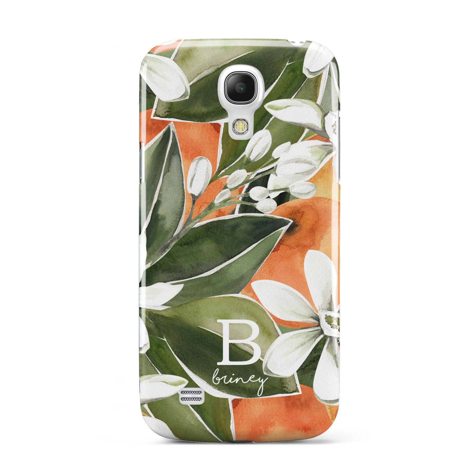 Personalised Orange Tree Samsung Galaxy S4 Mini Case