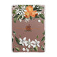 Personalised Orange Tree Wreath Apple iPad Rose Gold Case