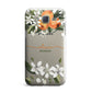 Personalised Orange Tree Wreath Samsung Galaxy J7 Case