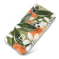 Personalised Orange Tree iPhone X Bumper Case on Silver iPhone