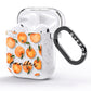 Personalised Oranges Name AirPods Glitter Case Side Image