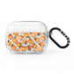 Personalised Oranges Name AirPods Pro Clear Case