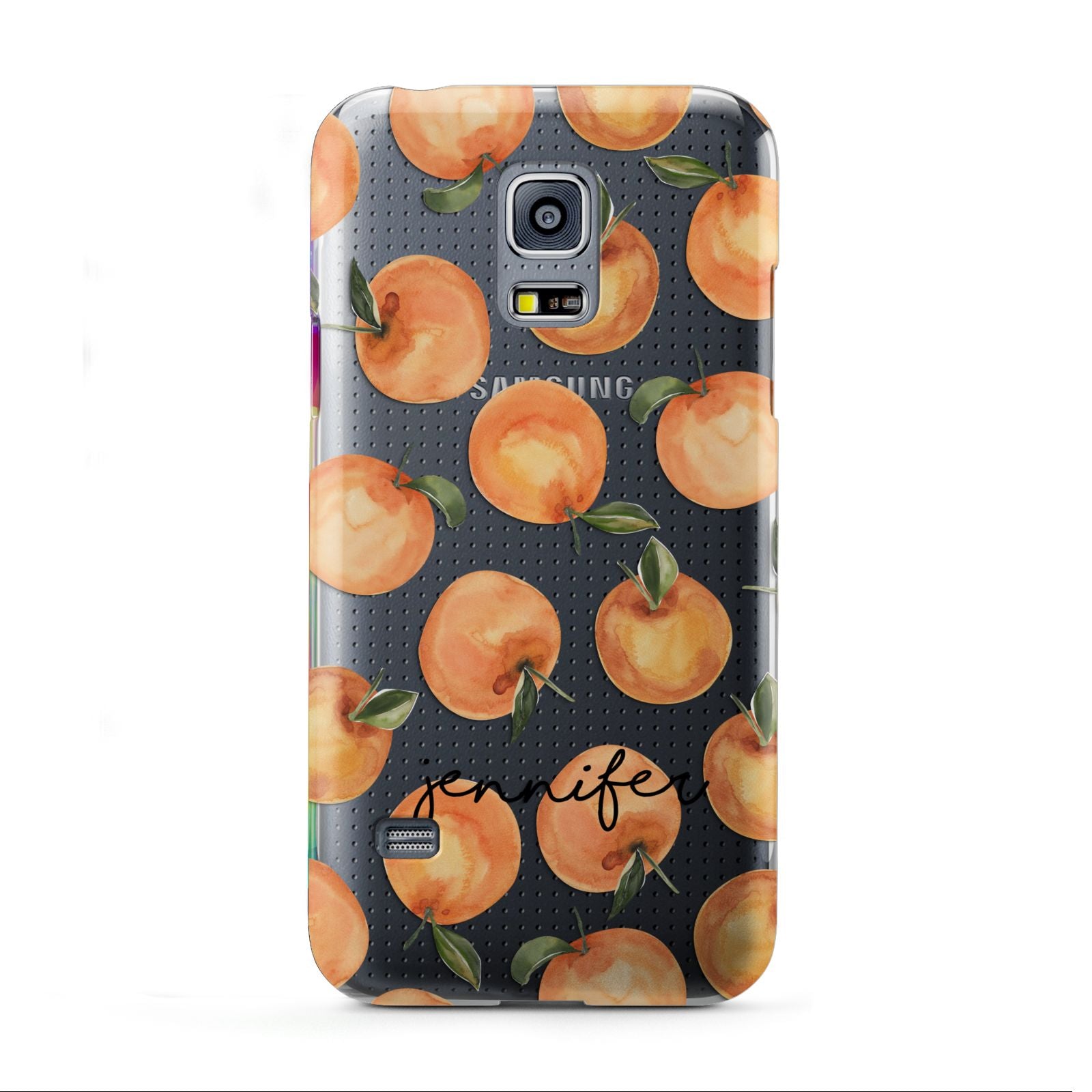 Personalised Oranges Name Samsung Galaxy S5 Mini Case