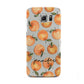Personalised Oranges Name Samsung Galaxy S6 Case