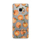 Personalised Oranges Name Samsung Galaxy S9 Case