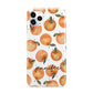 Personalised Oranges Name iPhone 11 Pro Max 3D Tough Case