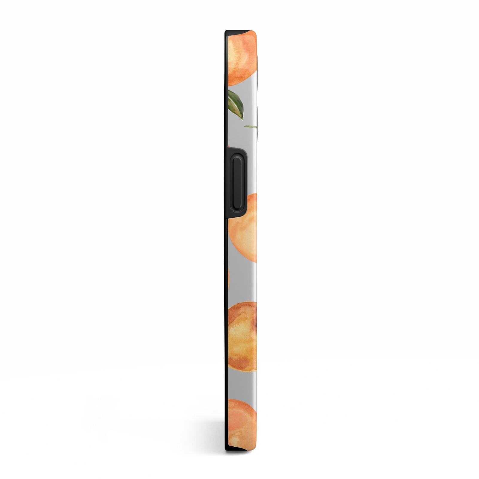 Personalised Oranges Name iPhone 13 Pro Side Image 3D Tough Case