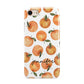 Personalised Oranges Name iPhone 8 3D Tough Case on Gold Phone