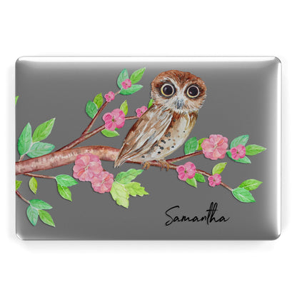 Personalised Owl Apple MacBook Case