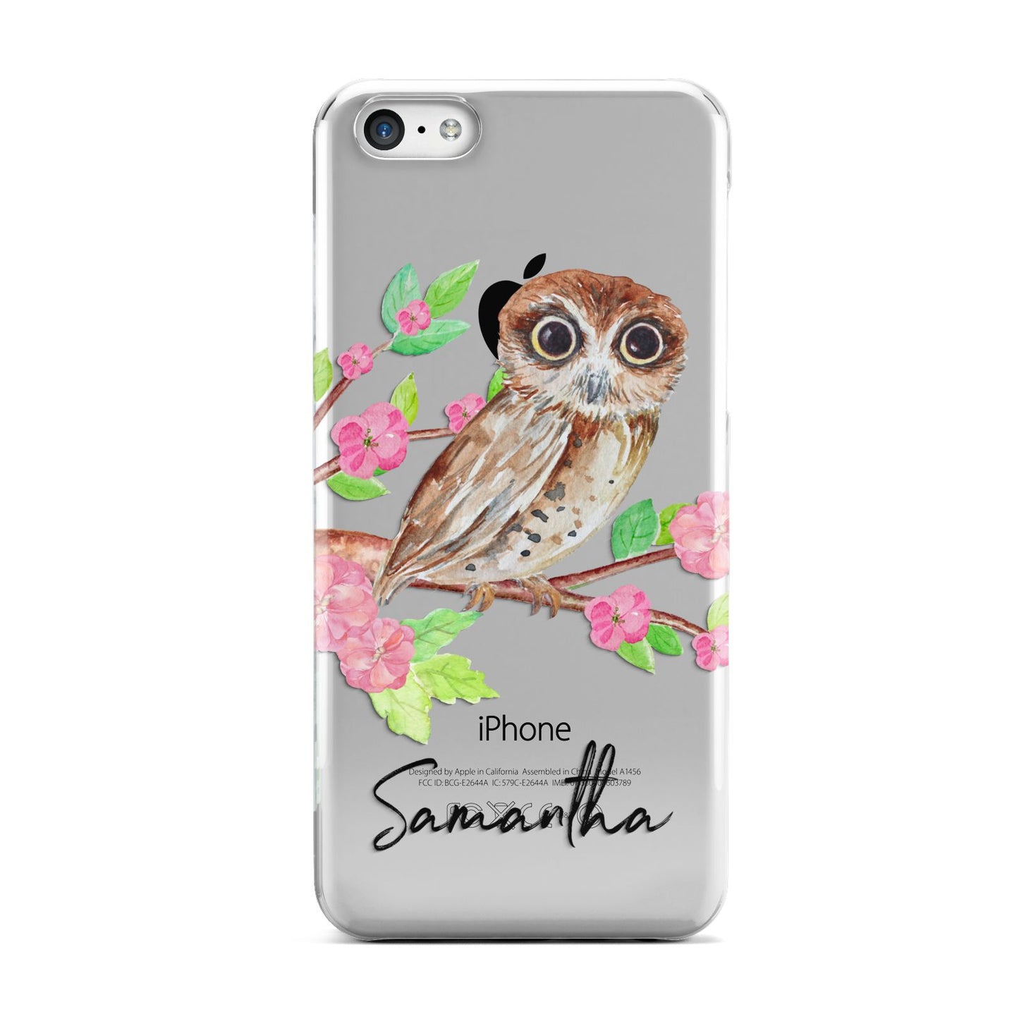 Personalised Owl Apple iPhone 5c Case