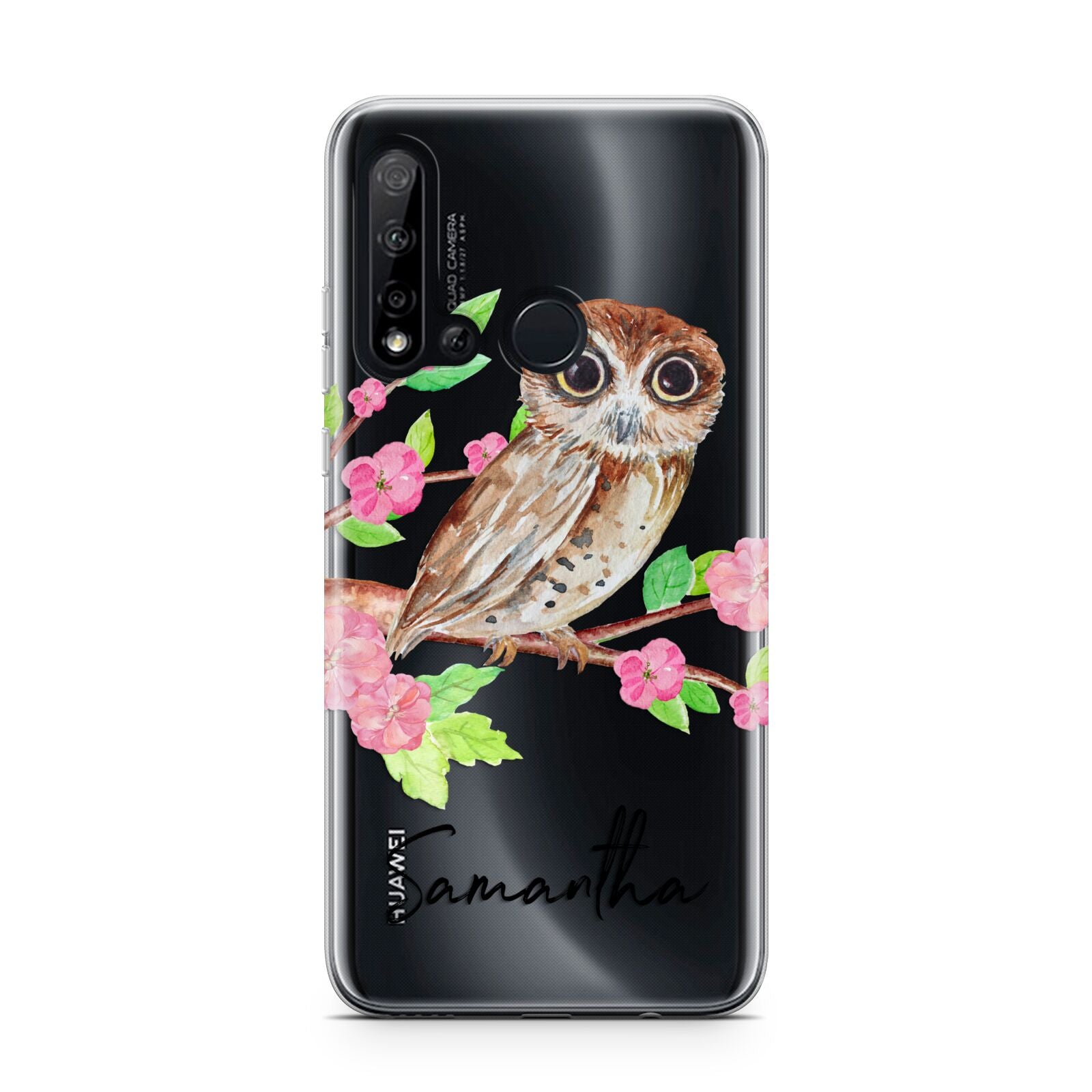Personalised Owl Huawei P20 Lite 5G Phone Case