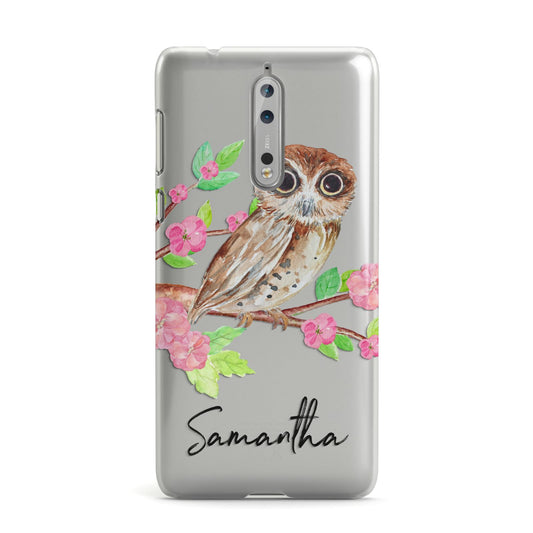 Personalised Owl Nokia Case