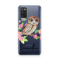 Personalised Owl Samsung A02s Case