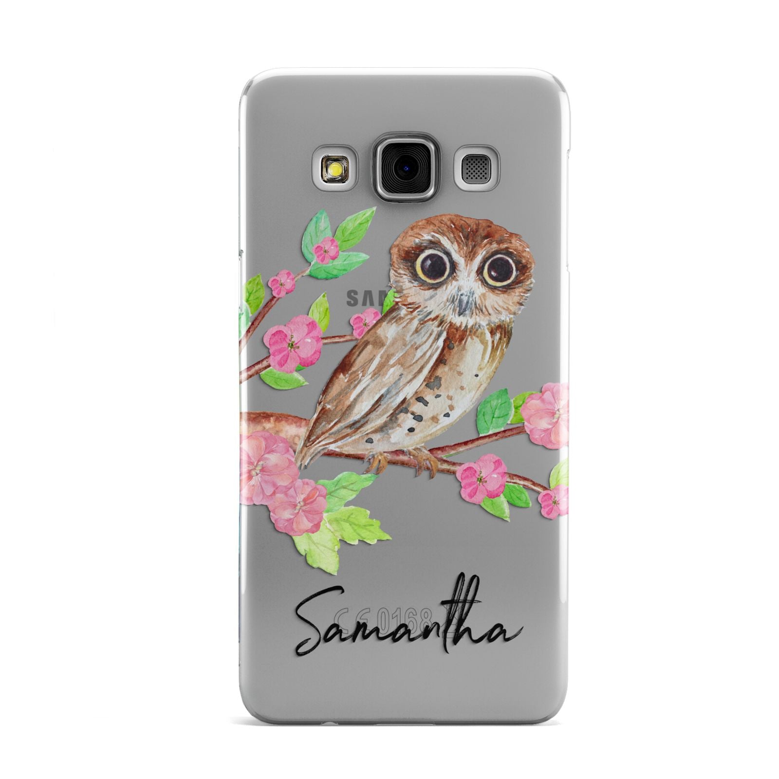 Personalised Owl Samsung Galaxy A3 Case