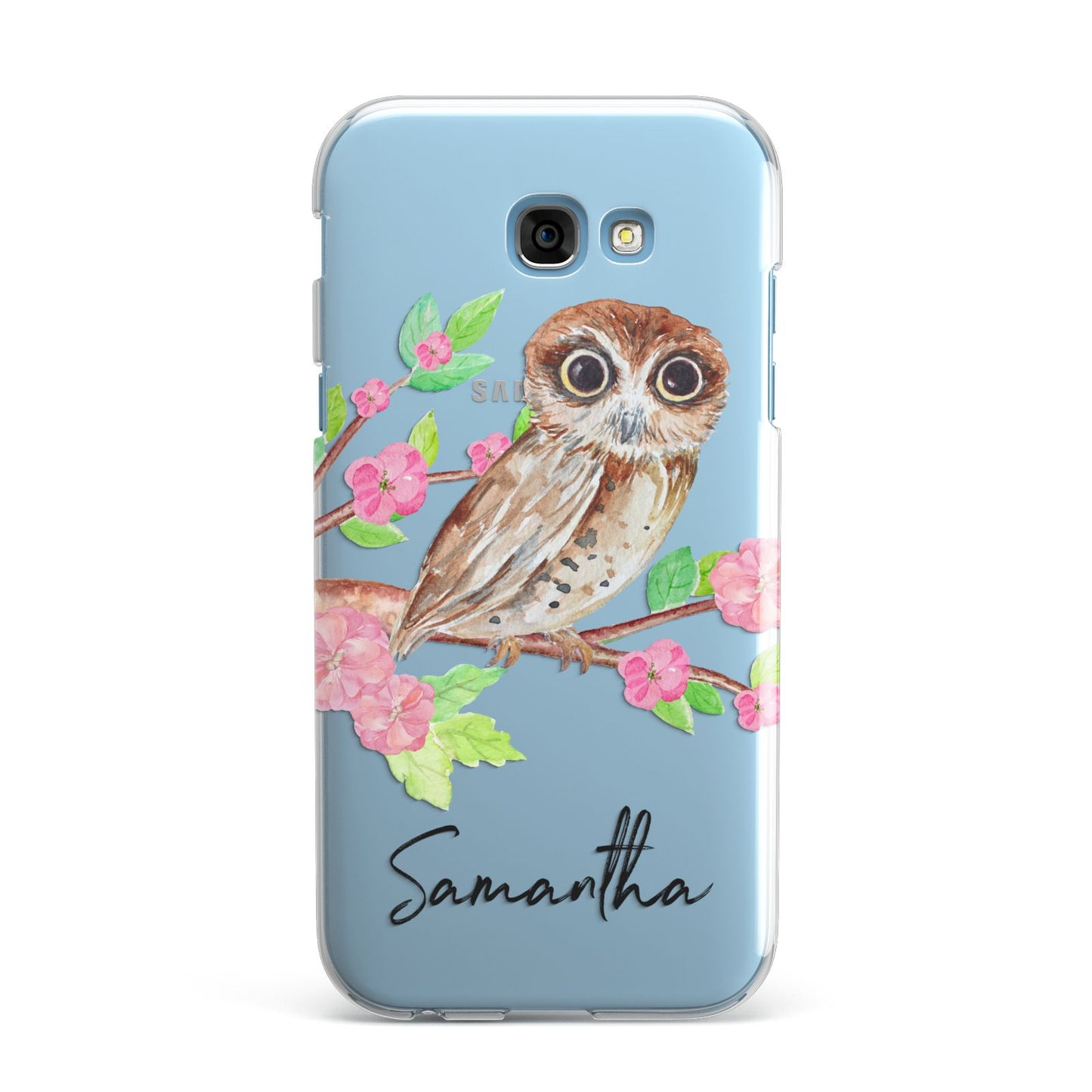 Personalised Owl Samsung Galaxy A7 2017 Case