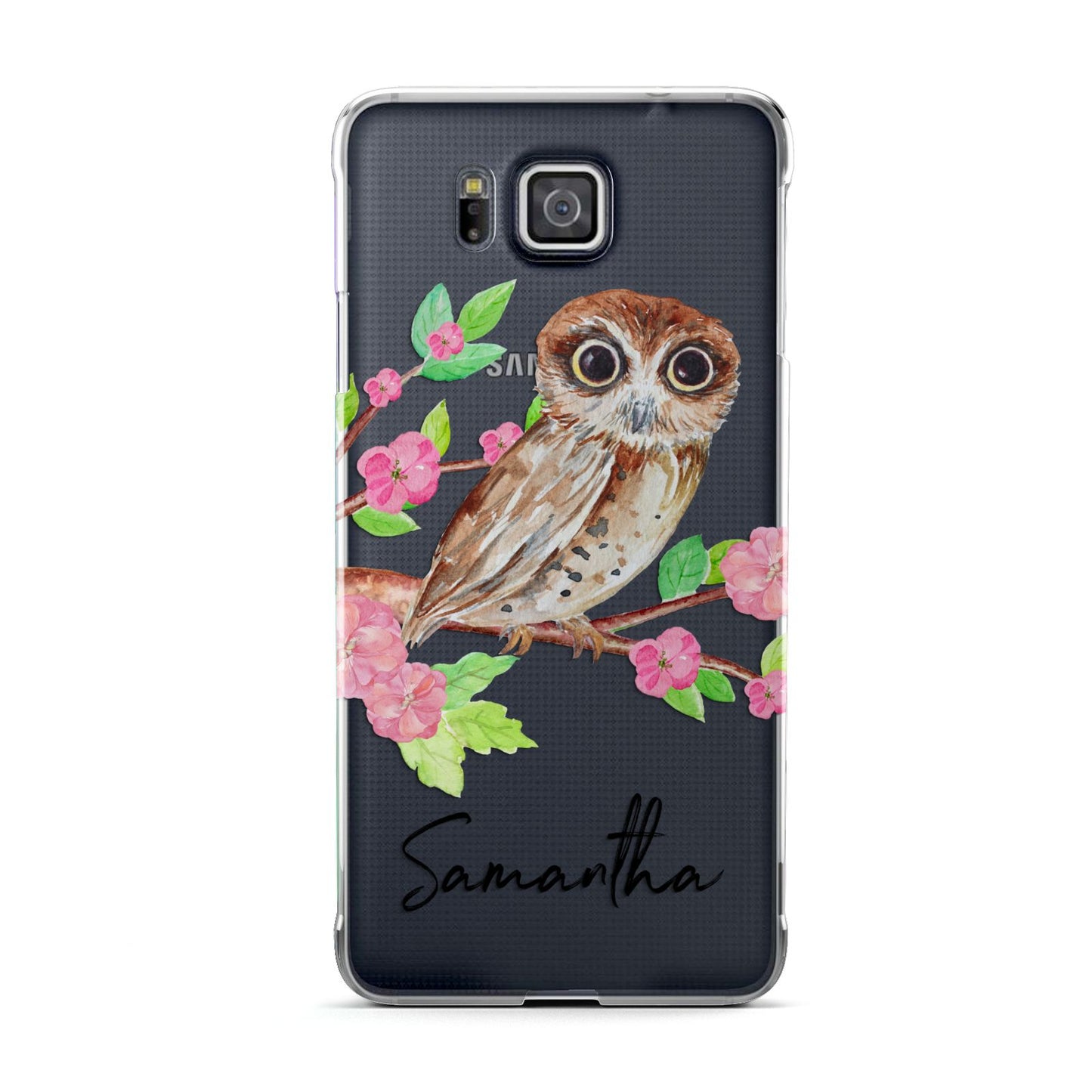 Personalised Owl Samsung Galaxy Alpha Case