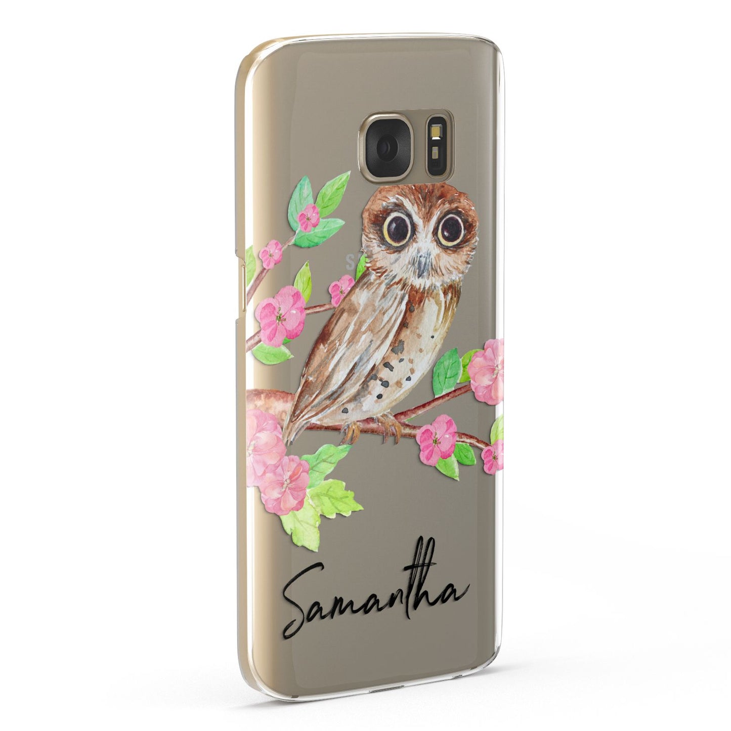 Personalised Owl Samsung Galaxy Case Fourty Five Degrees