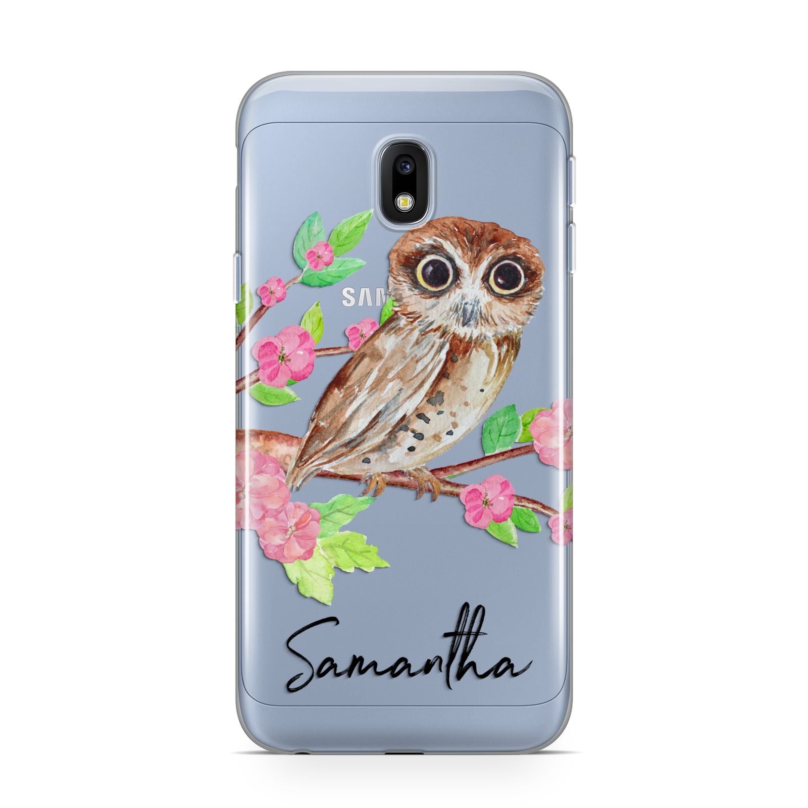 Personalised Owl Samsung Galaxy J3 2017 Case