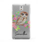 Personalised Owl Samsung Galaxy Note 3 Case