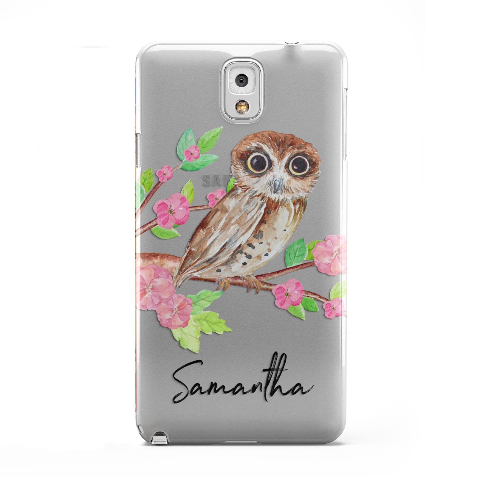Personalised Owl Samsung Galaxy Note 3 Case
