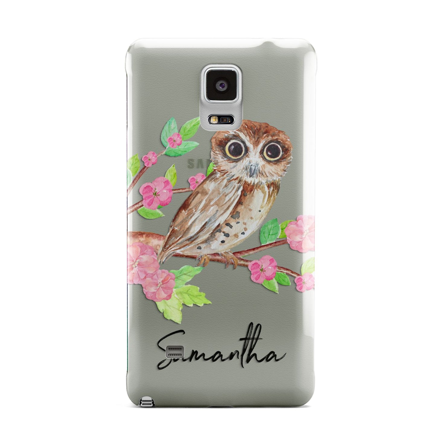 Personalised Owl Samsung Galaxy Note 4 Case