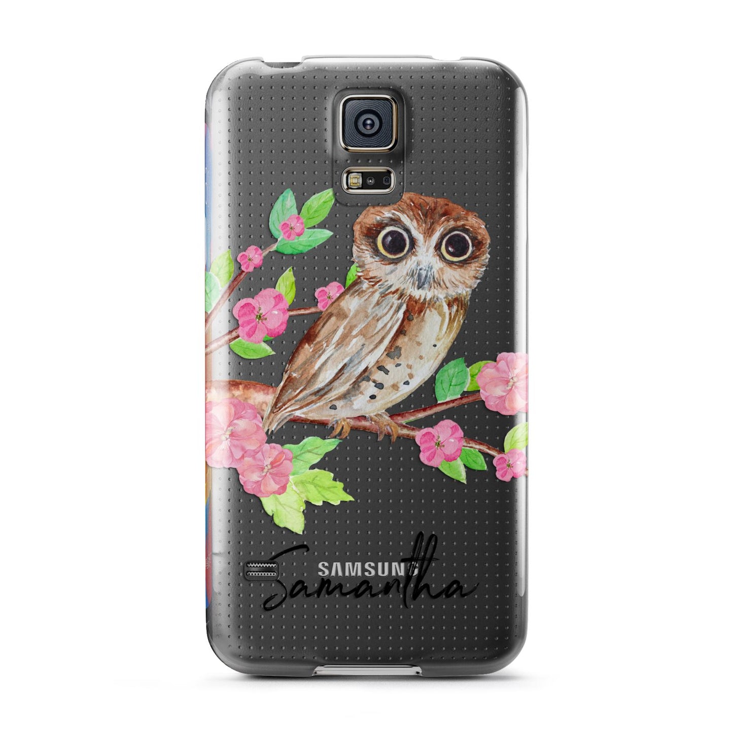 Personalised Owl Samsung Galaxy S5 Case