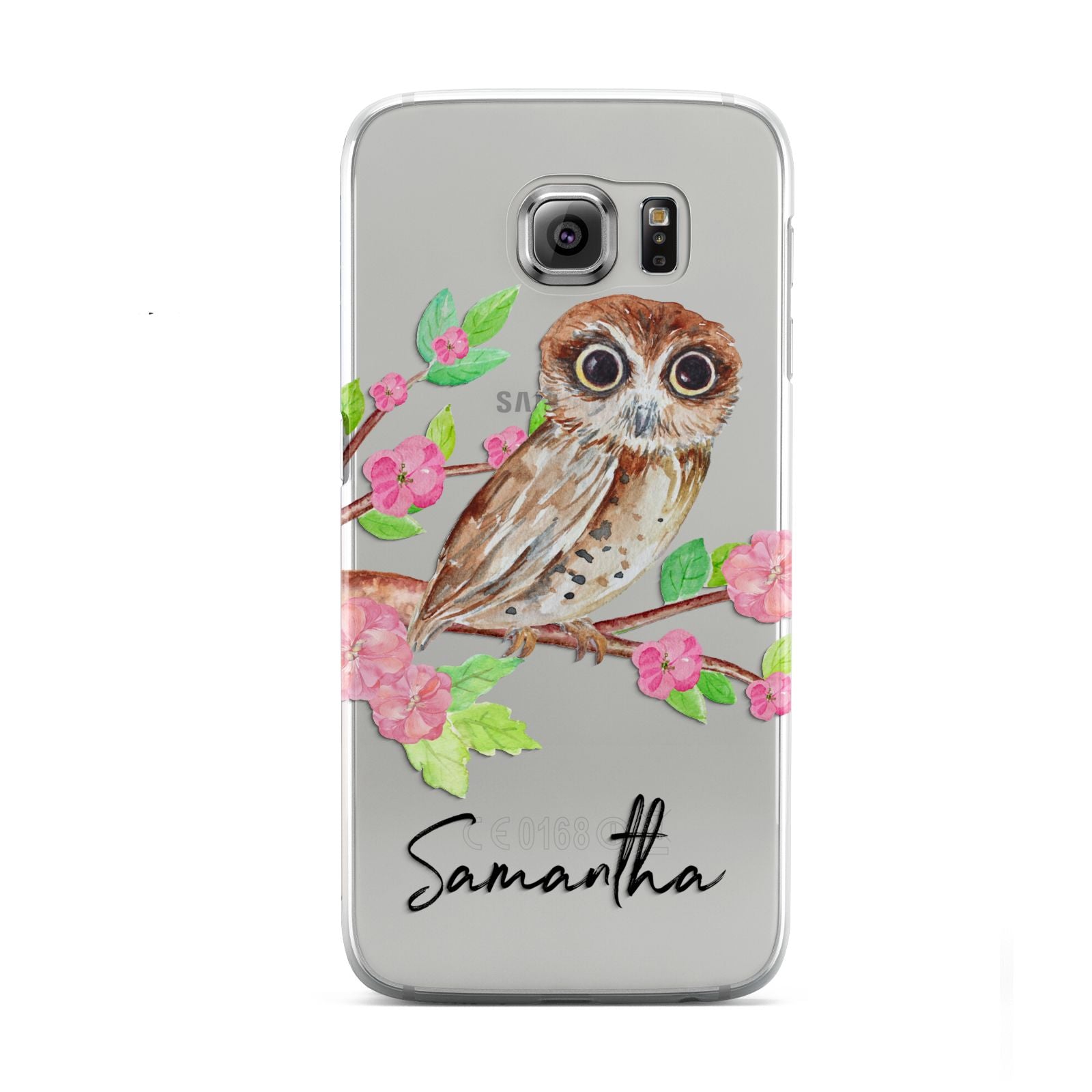 Personalised Owl Samsung Galaxy S6 Case