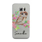 Personalised Owl Samsung Galaxy S6 Edge Case