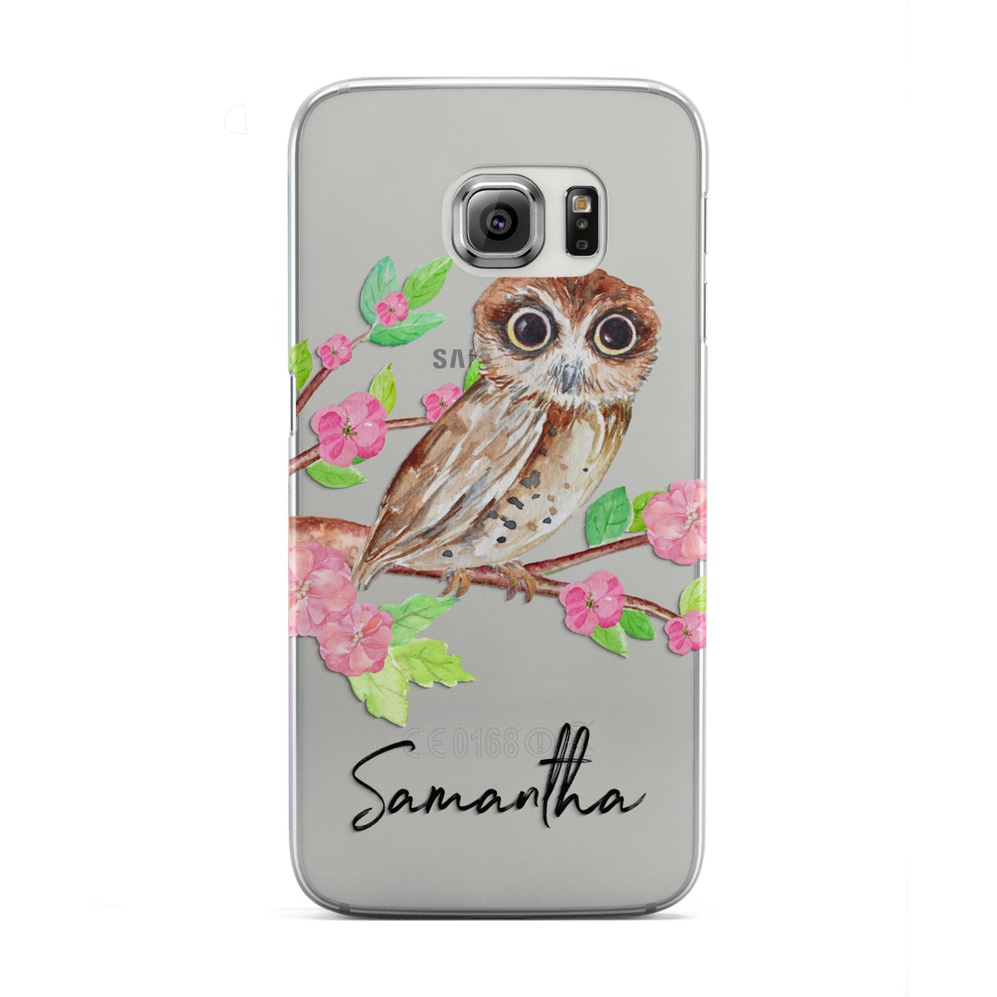 Personalised Owl Samsung Galaxy S6 Edge Case