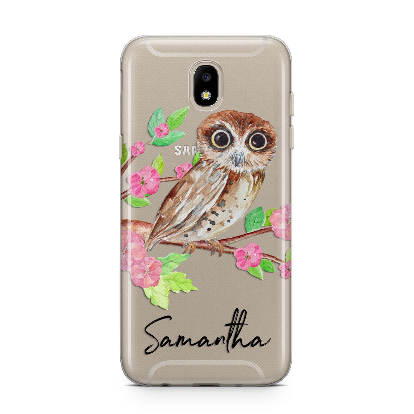 Personalised Owl Samsung J5 2017 Case