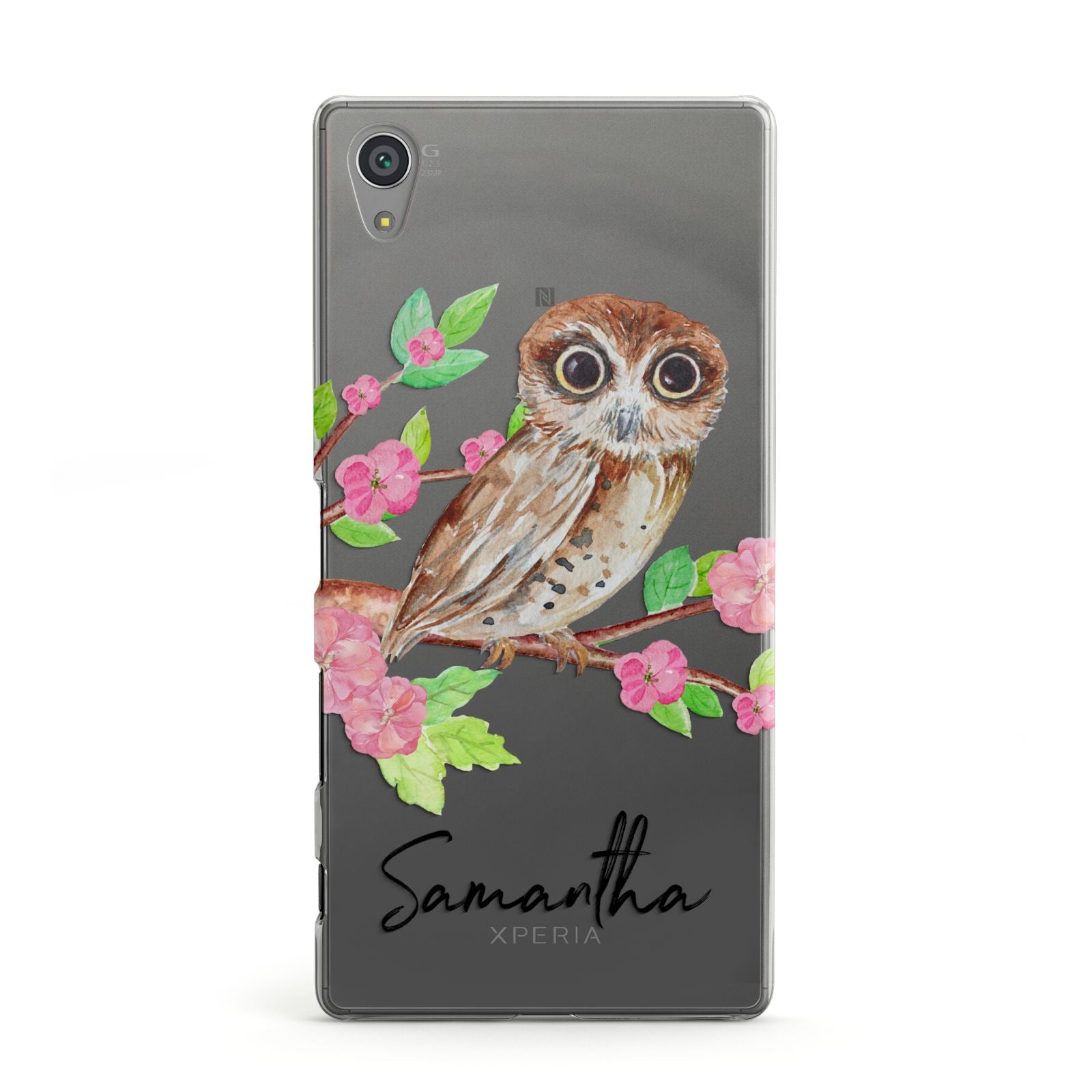 Personalised Owl Sony Xperia Case