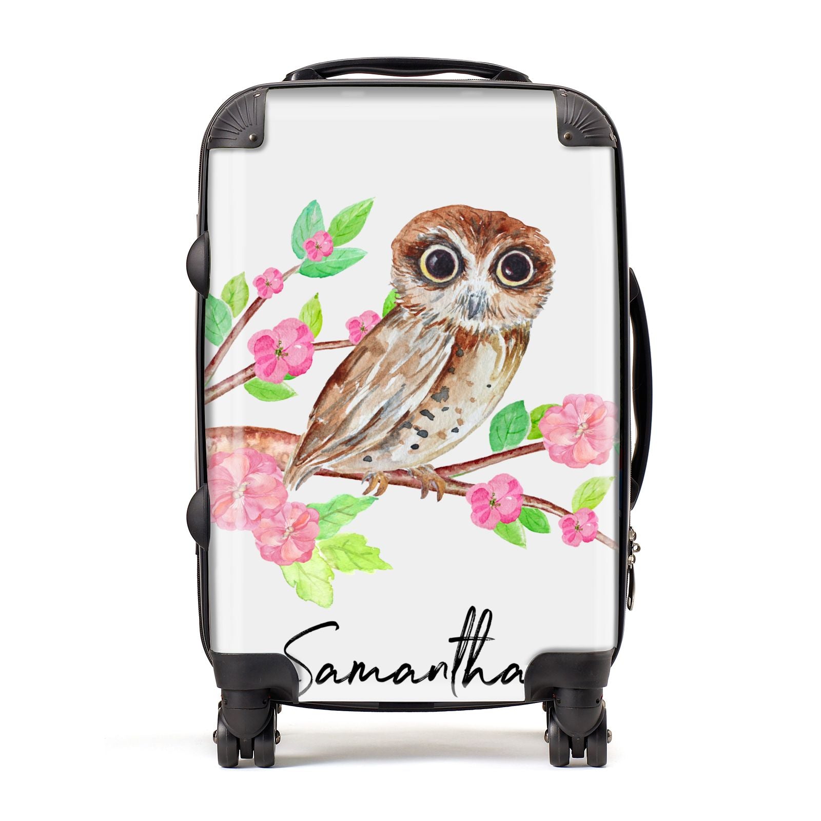 Personalised Owl Suitcase