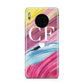 Personalised Paint Brush Initials Huawei Mate 30