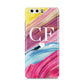 Personalised Paint Brush Initials Huawei P10 Phone Case