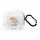 Personalised Pair of Robins AirPods Clear Case 3rd Gen
