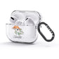 Personalised Pair of Robins AirPods Glitter Case 3rd Gen Side Image