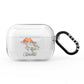 Personalised Pair of Robins AirPods Pro Clear Case