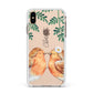 Personalised Pair of Robins Apple iPhone Xs Max Impact Case White Edge on Gold Phone