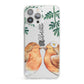 Personalised Pair of Robins iPhone 13 Pro Max Clear Bumper Case