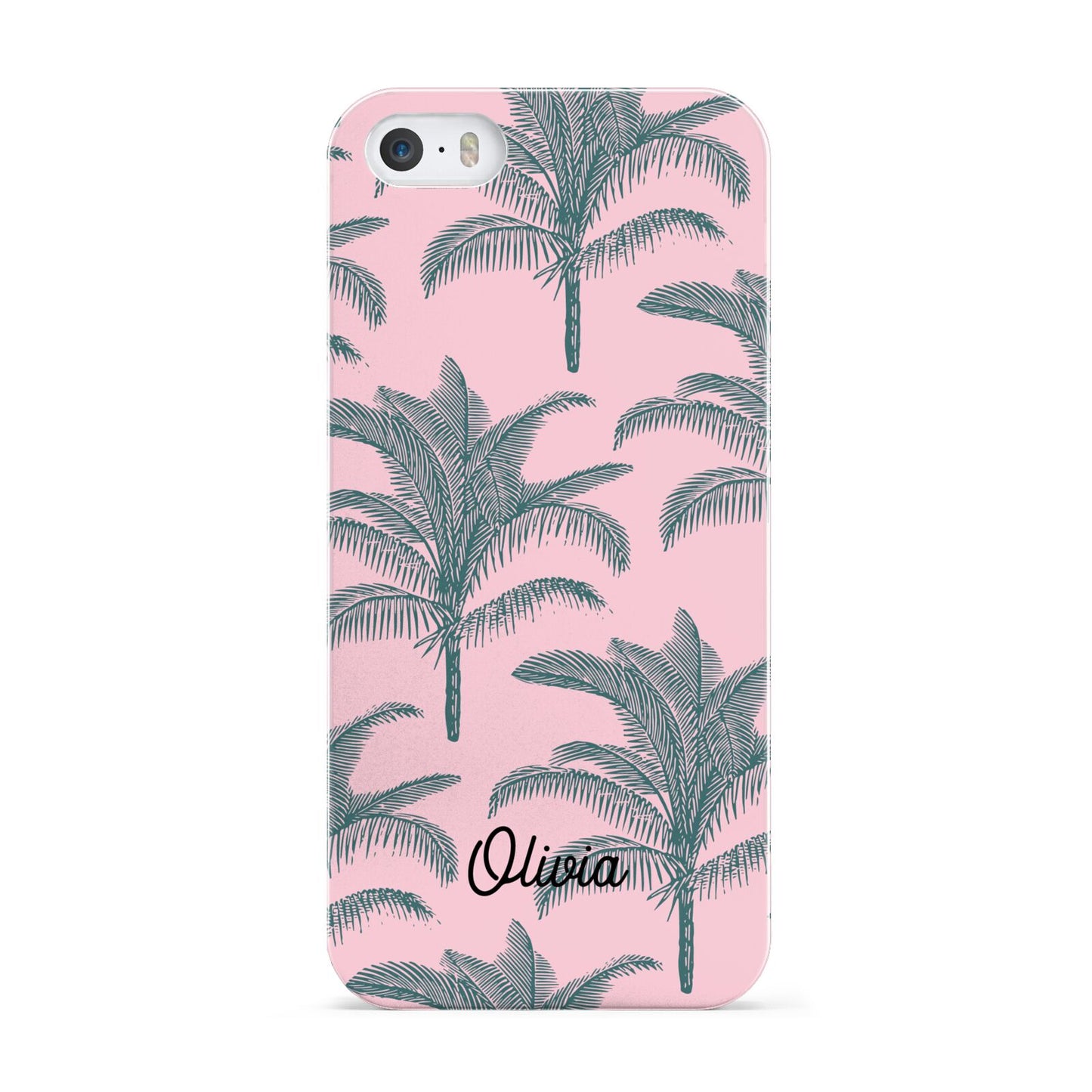 Personalised Palm Apple iPhone 5 Case