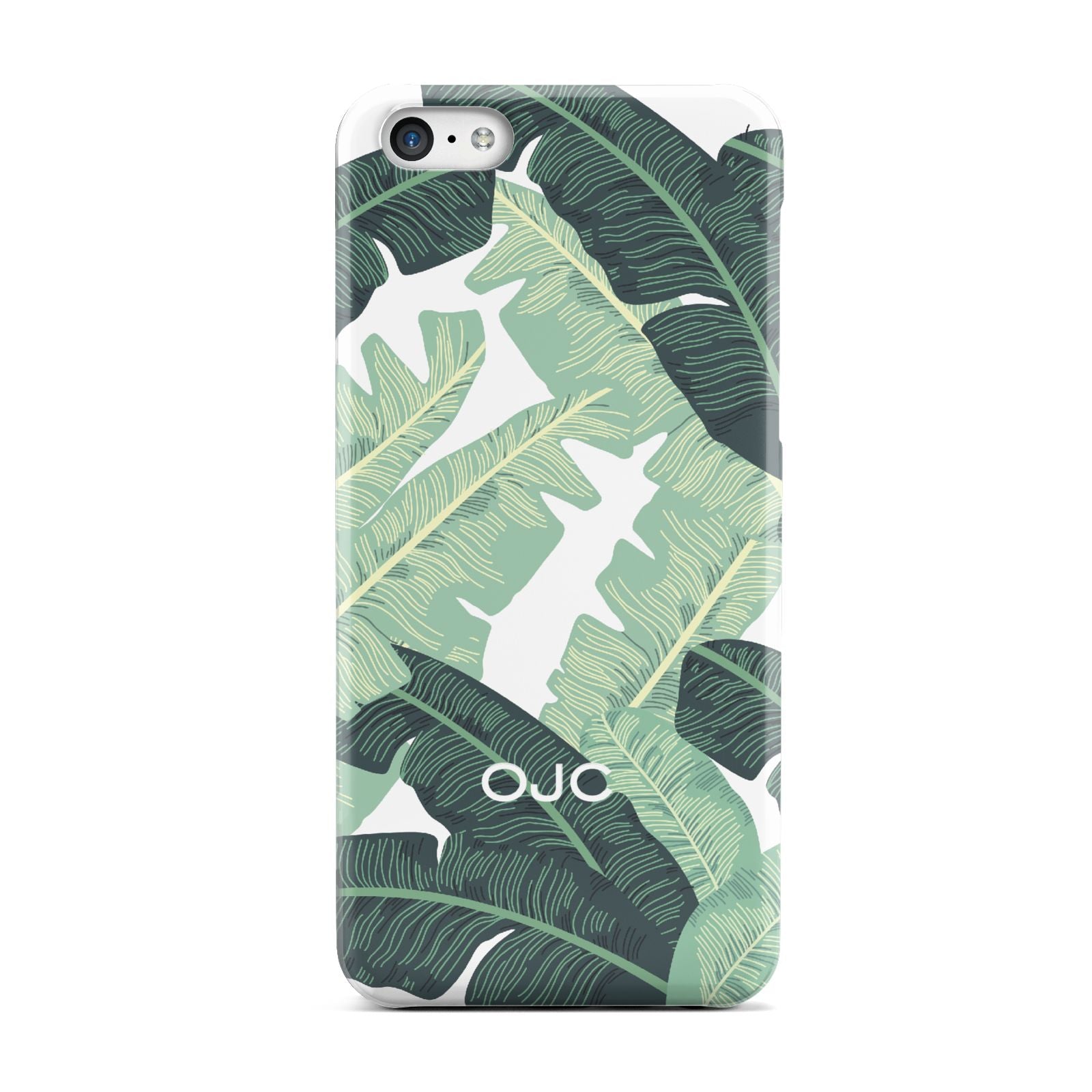 Personalised Palm Banana Leaf Apple iPhone 5c Case