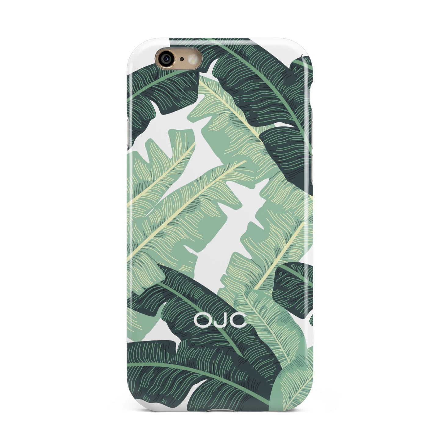 Personalised Palm Banana Leaf Apple iPhone 6 3D Tough Case