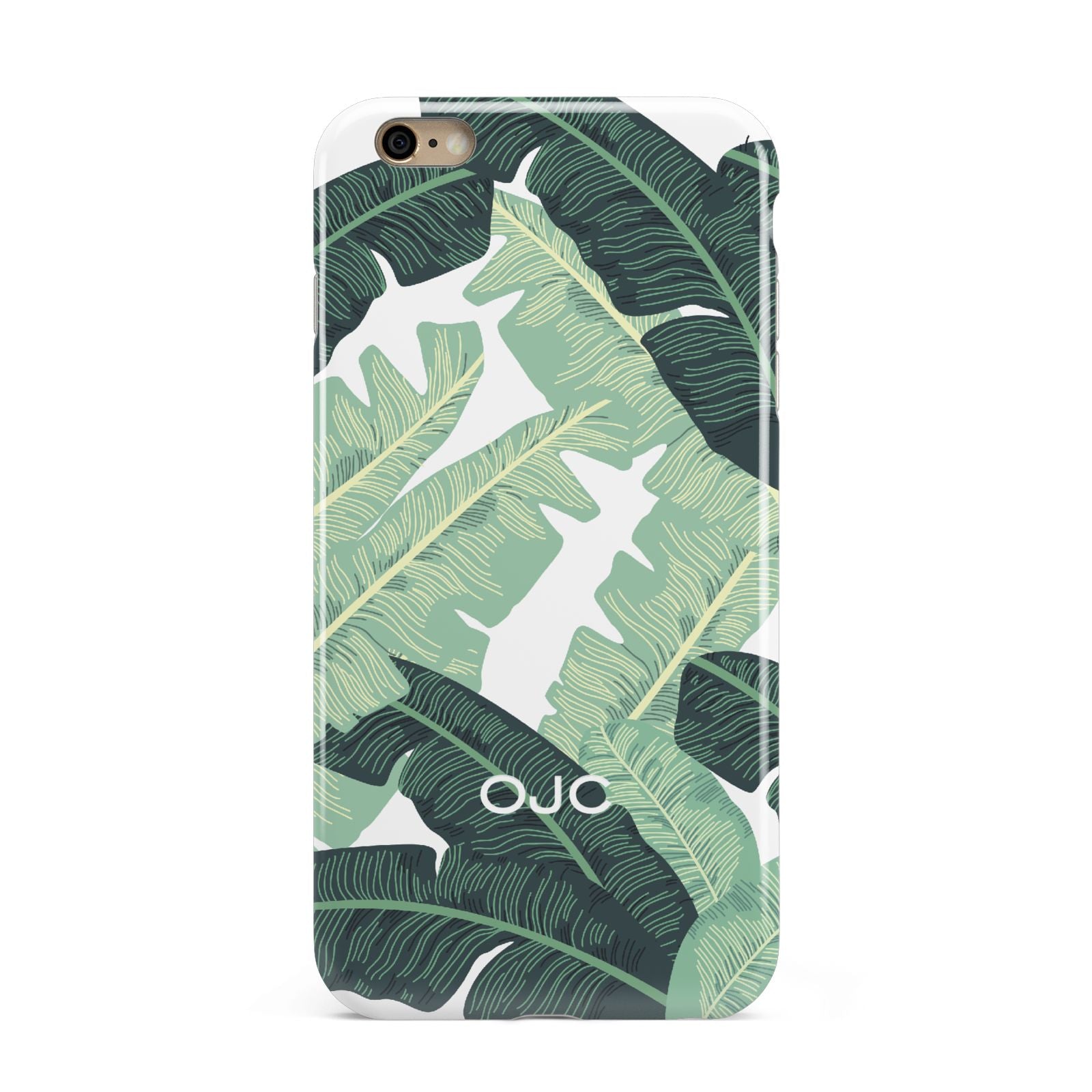 Personalised Palm Banana Leaf Apple iPhone 6 Plus 3D Tough Case